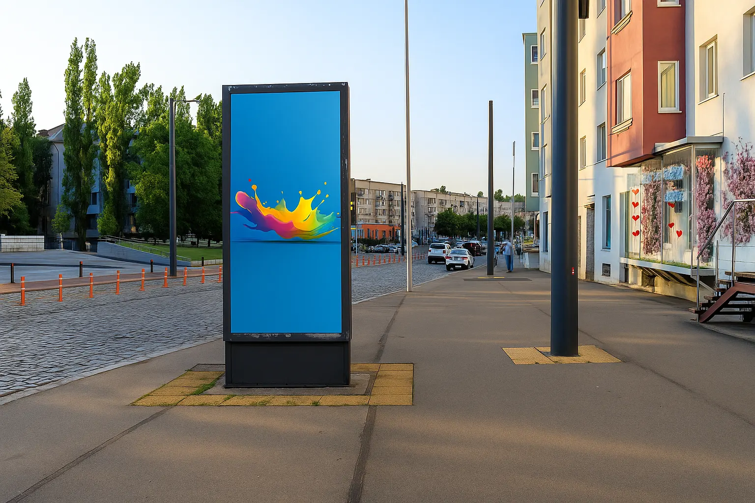 Ситиборд, формат: 1,4x2,9, расположен в Московском районе, просп. Ленинский, 149