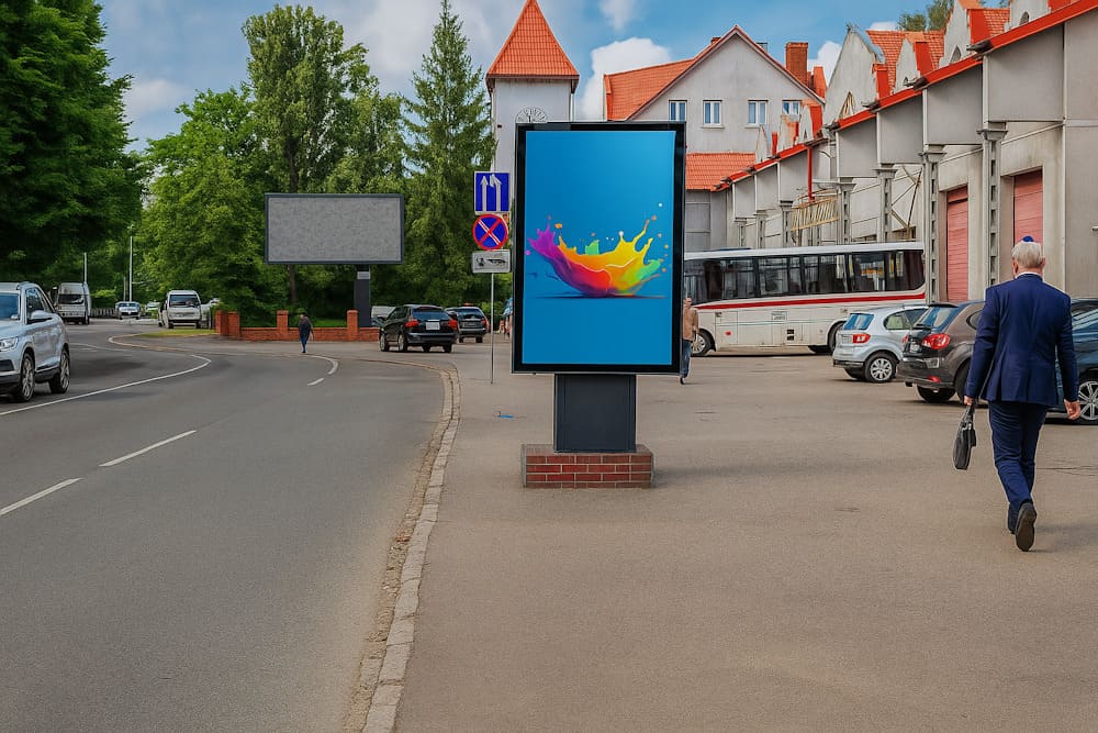 Cити-формат, формат: 1,2x1,8, расположен в Центральном районе, ул. Нарвская 46